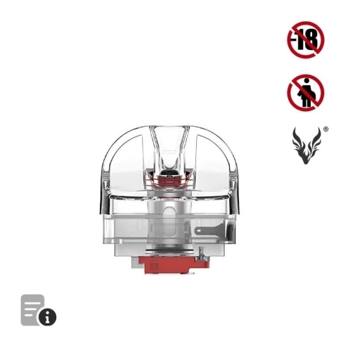 Cartouches Vides Nord GT Transparent PCTG de Smoktech Cartouches Vides Nord GT Transparent PCTG de Smoktech