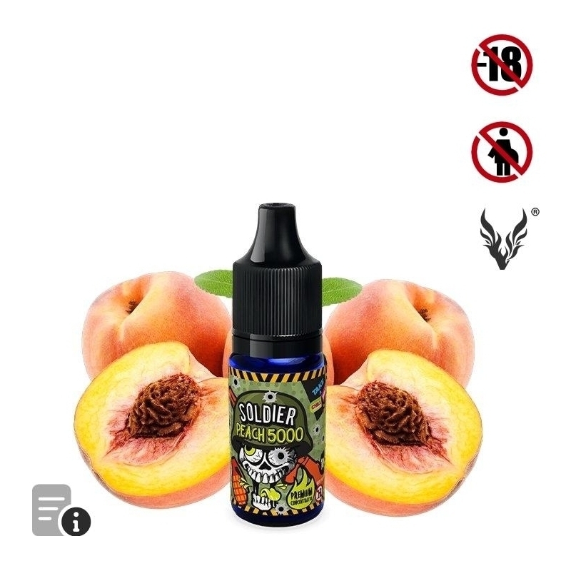 Arôme Soldier Peach 5000 10ml de Chill Pill