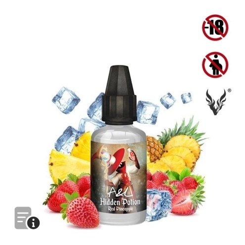 Arôme Red Pineapple 30ml de A&L Hidden Potion Arôme Red Pineapple 30ml de A&L Hidden Potion
