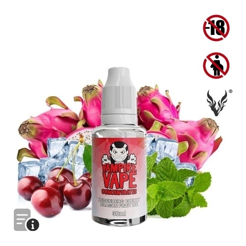 Arôme Heisenberg Cherry Dragon Ice 30ml de Vampire Vape