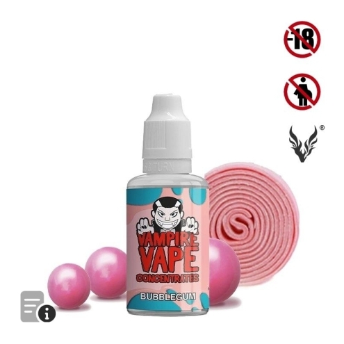 Arôme Bubblegum 30ml de Vampire Vape Arôme Bubblegum 30ml de Vampire Vape