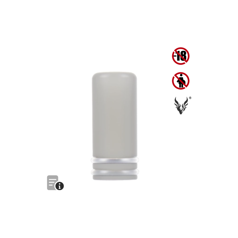 Drip Tip Soul White Frost de Geekvape