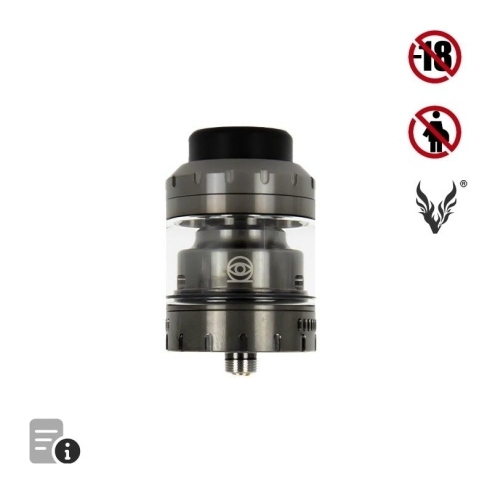 Osiris RTA 30mm + Pyrex Osiris RTA Gunmetal de Vaperz Cloud Osiris RTA 30mm + Pyrex Osiris RTA Gunmetal de Vaperz Cloud