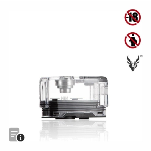 Cartouches vide DotPod Max Transparent de DotMod Cartouches vide DotPod Max Transparent de DotMod