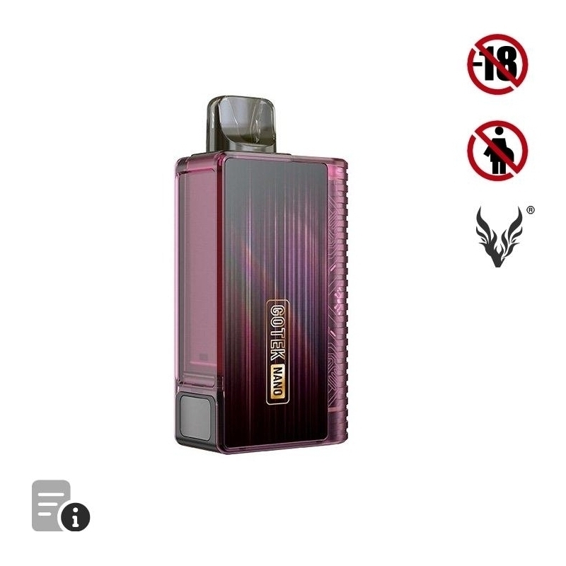 Pod Gotek Nano Ice Rose / Pink de Aspire