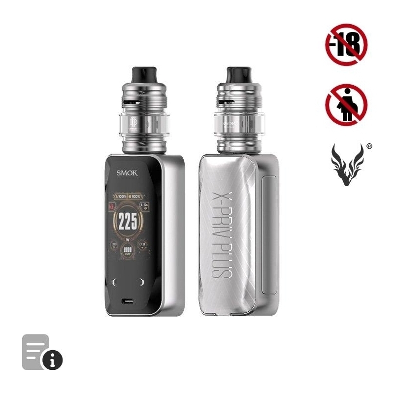Kit X-Priv Plus Silver Lines de Smoktech