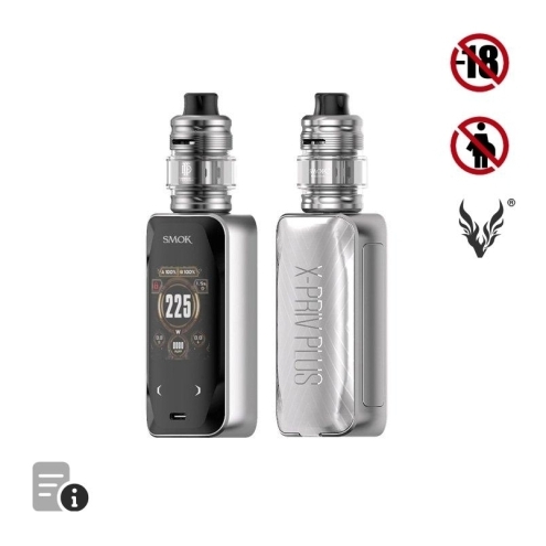 Kit X-Priv Plus Silver Lines de Smoktech Kit X-Priv Plus Silver Lines de Smoktech
