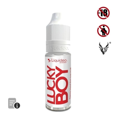 E-liquide Lucky Boy 10ml de Liquideo Evolution E-liquide Lucky Boy 10ml de Liquideo Evolution