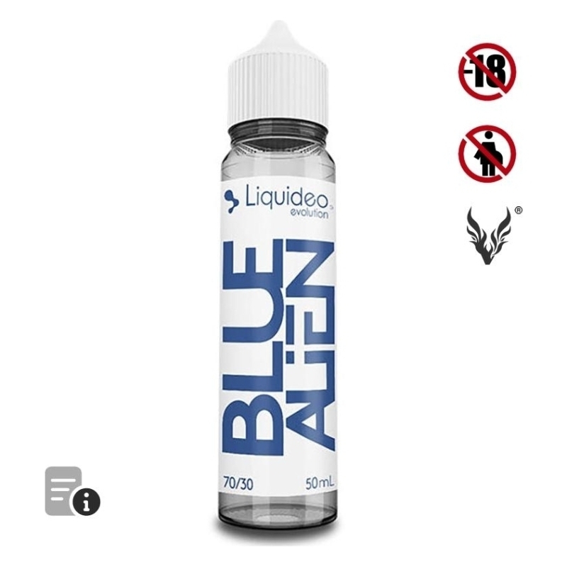 E-liquide Blue Alien 50ml de Liquideo Evolution
