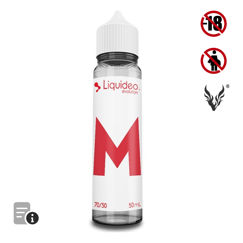 E-liquide M 50ml de Liquideo Evolution