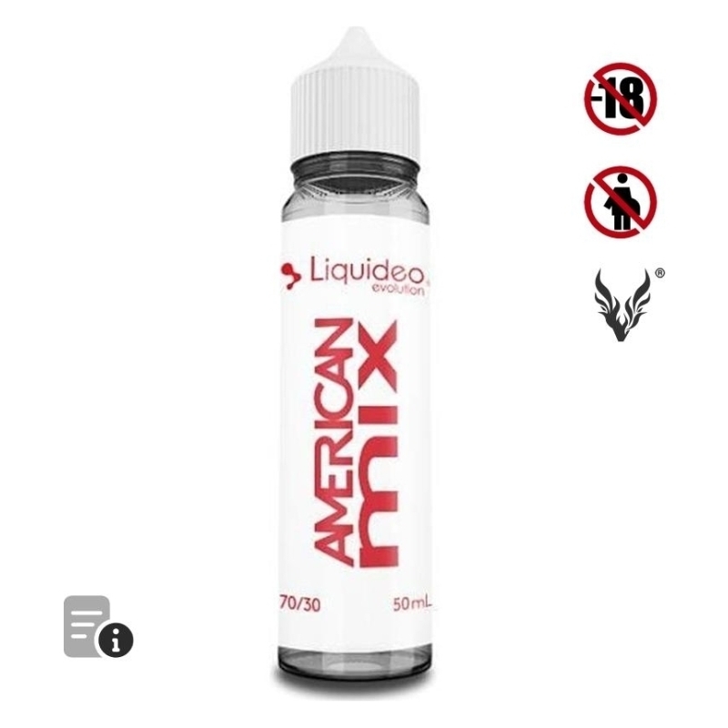 E-liquide American Mix 50ml de Liquideo Evolution