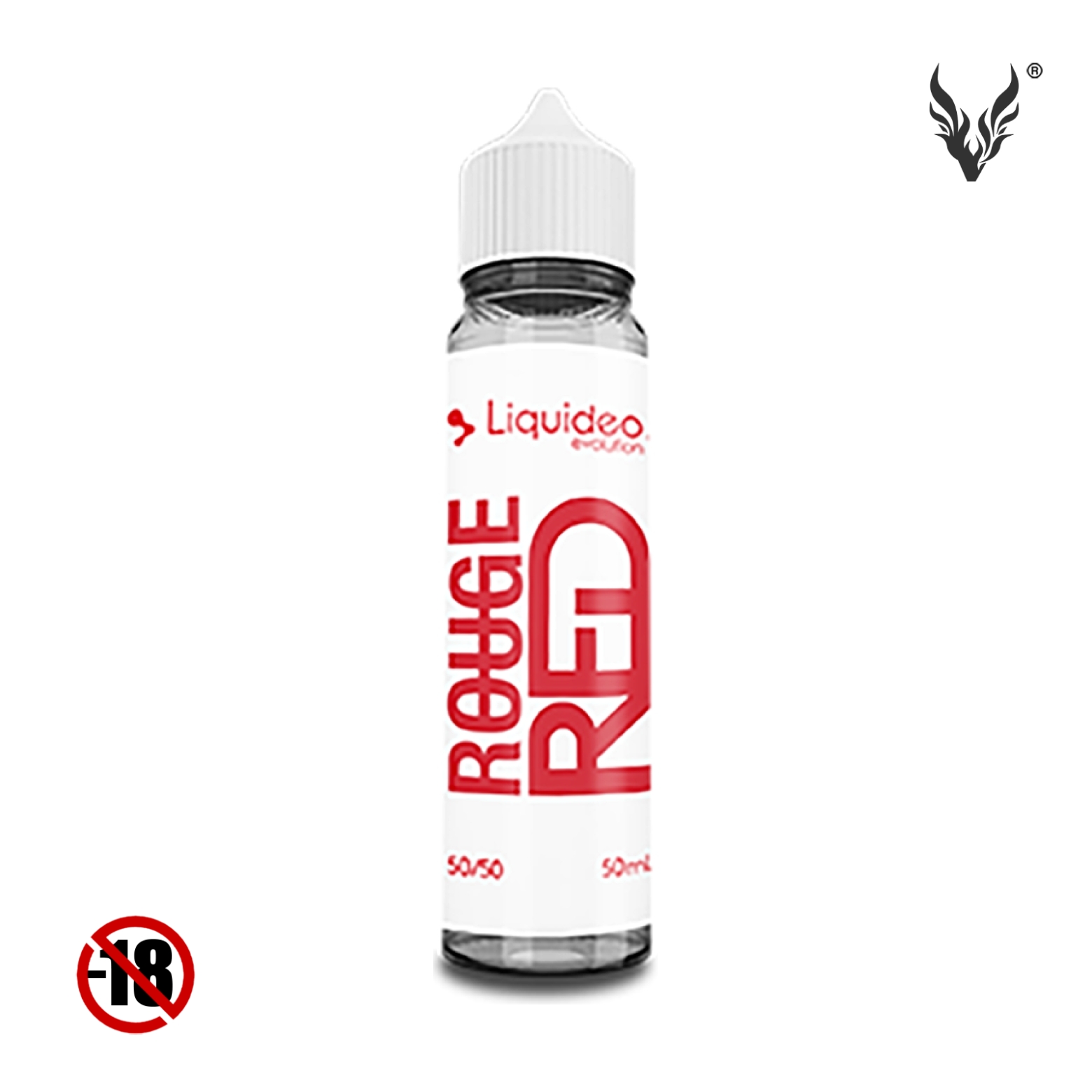 E-liquide Rouge Red 50ml de Liquideo Evolution - Vapovor