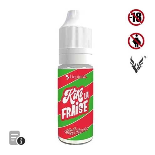 E-liquide Kiki La Fraise 10ml de Liquideo Wpuff Flavors