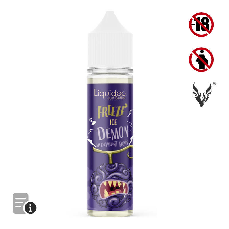 E-liquide Freeze Ice Demon 50ml par Liquideo