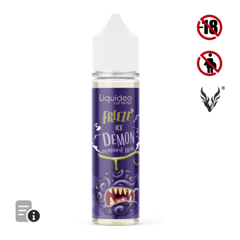 E-liquide Freeze Ice Demon 50ml par Liquideo E-liquide Freeze Ice Demon 50ml par Liquideo
