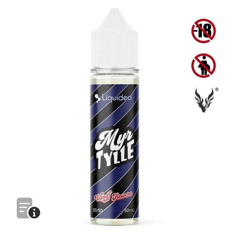 E-liquide Myrtille Glacée 50ml de Liquideo Wpuff Flavors