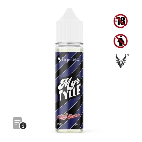 E-liquide Myrtille Glacée 50ml de Liquideo Wpuff Flavors