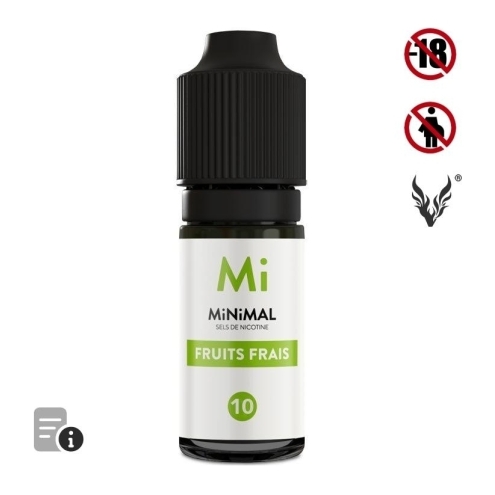 E-liquide Fruits frais 10ml de MiNiMAL E-liquide Fruits frais 10ml de MiNiMAL