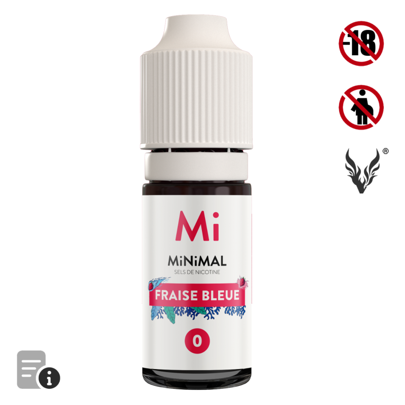 Eliquide Fraise Bleue 10ml de MiNiMAL