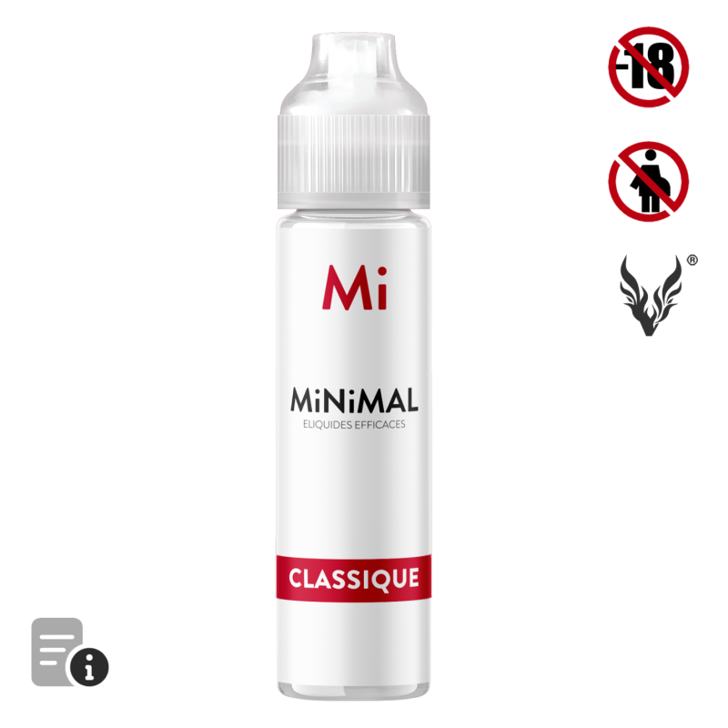 Eliquide Classique 50ml de MiNiMAL