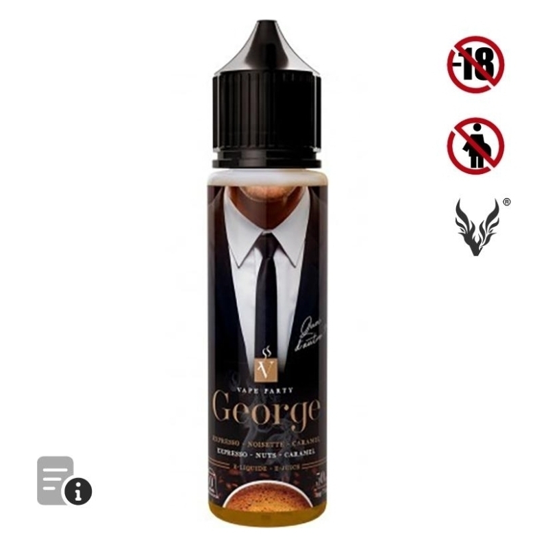 E-liquide George 50ml de Vape Party