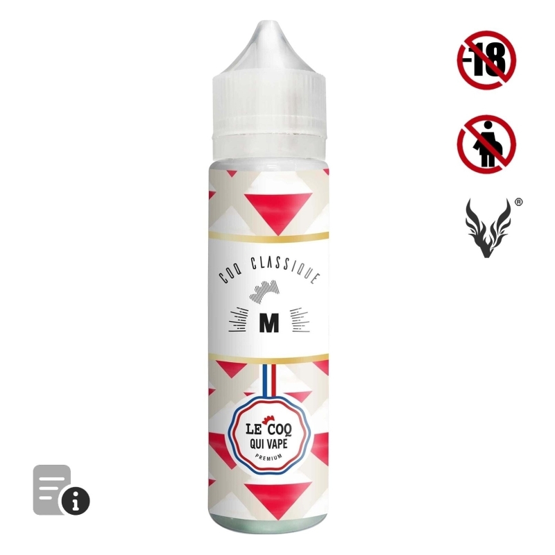 E-liquide M 50ml de Le Coq Qui Vape