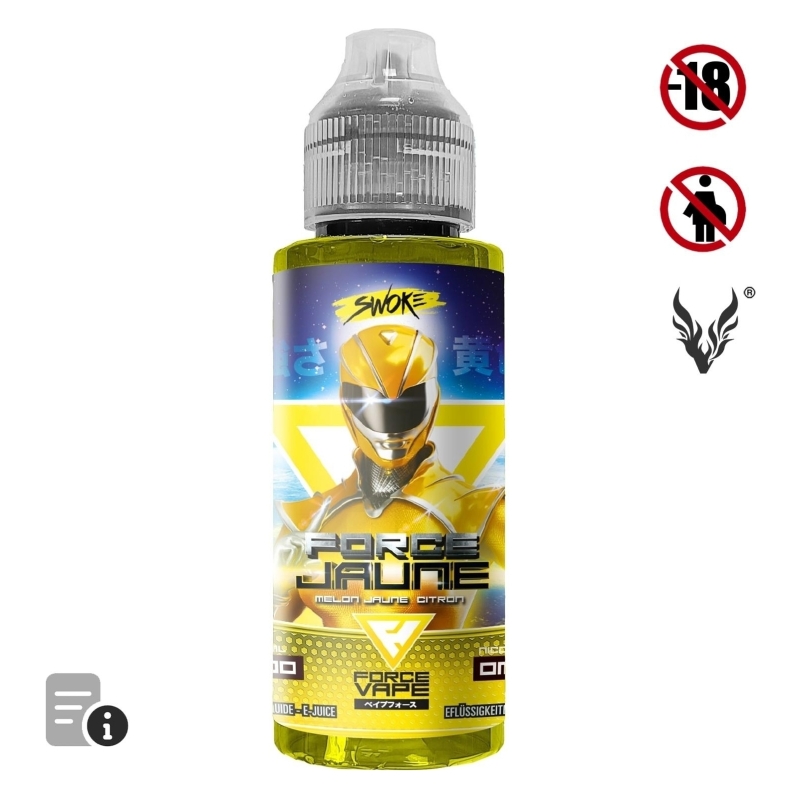 E-liquide Force Jaune 100ml de Force Vape par Swoke