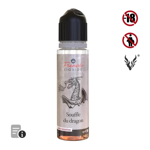 E-liquide Souffle Du Dragon 50ml de Le French Liquide E-liquide Souffle Du Dragon 50ml de Le French Liquide