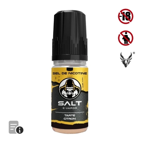 Eliquide Tarte Citron 10ml de Salt E-vapor Eliquide Tarte Citron 10ml de Salt E-vapor