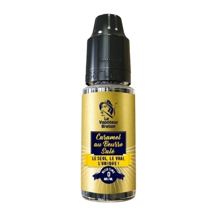 E-liquide Caramel Beurre Salé de Le Vapoteur Breton