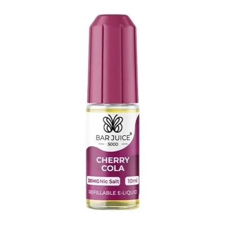 E-liquide Cherry Cola Sels de Nicotine 10ml de Bar Juice 5000