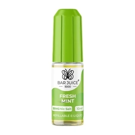 E-liquide Fresh Mint Sels de Nicotine 10ml de Bar Juice 5000