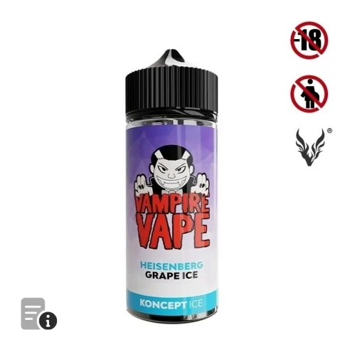 Eliquide Heisenberg Grape Ice 100ml de Vampire Vape Eliquide Heisenberg Grape Ice 100ml de Vampire Vape