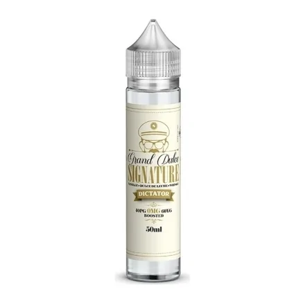 E-liquide Grand Dulce Signature 50ml de Dictator par Savourea