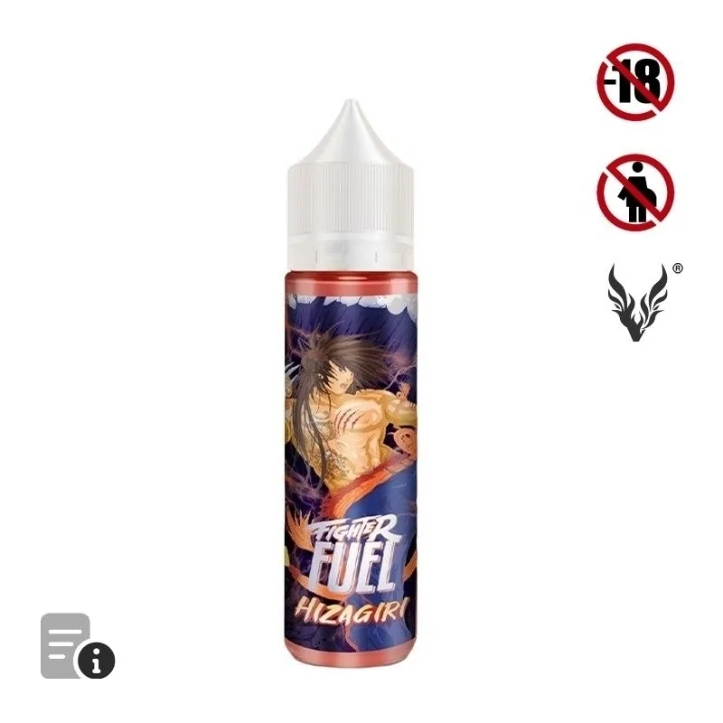 E-liquide Hizagiri 50ml de Fighter Fuel par Maison Fuel