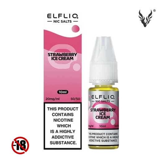 Eliquide Strawberry Ice Sels de Nicotine 10ml de Elfliq par ElfBar Eliquide Strawberry Ice Sels de Nicotine 10ml de Elfliq par ElfBar