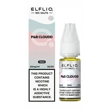 E-liquide P&B Cloudd Sels de Nicotine 10ml de Elfliq par ElfBar