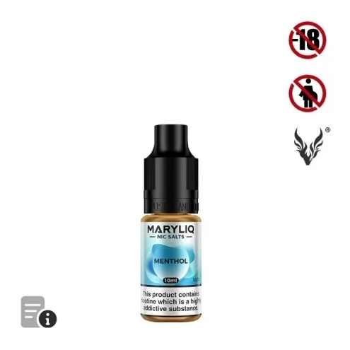 E-liquide Menthol Sels de Nicotine 10ml de MaryLiq par ElfBar