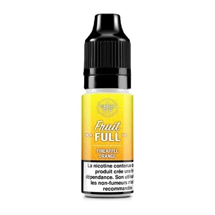 E-liquide Pineapple Orange Sels de Nicotine 10ml de Dinner Lady Full Fruit