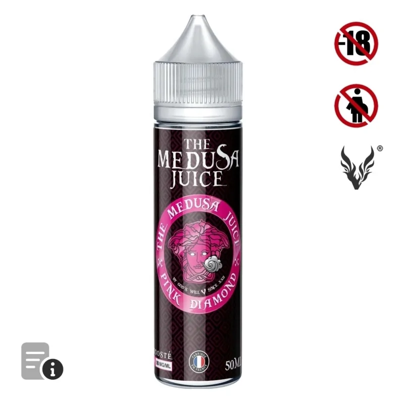 E-liquide Pink Diamond 50ml de The Medusa Juice