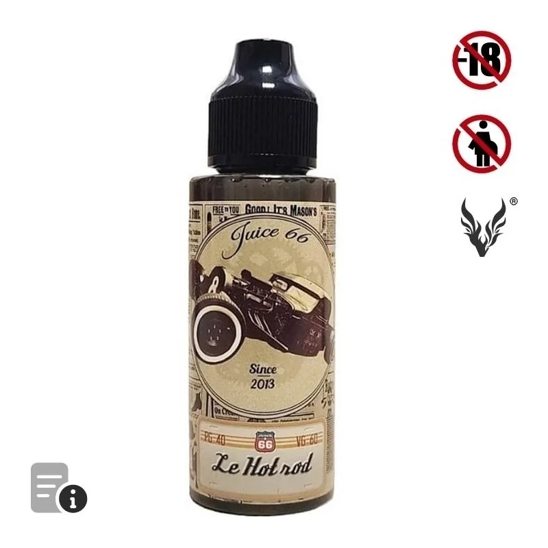 E-liquide Le Hot Rod 100ml de Juice 66 par VapAir