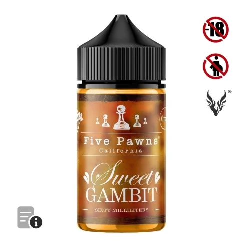 E-liquide Sweet Gambit 50ml de Five Pawns