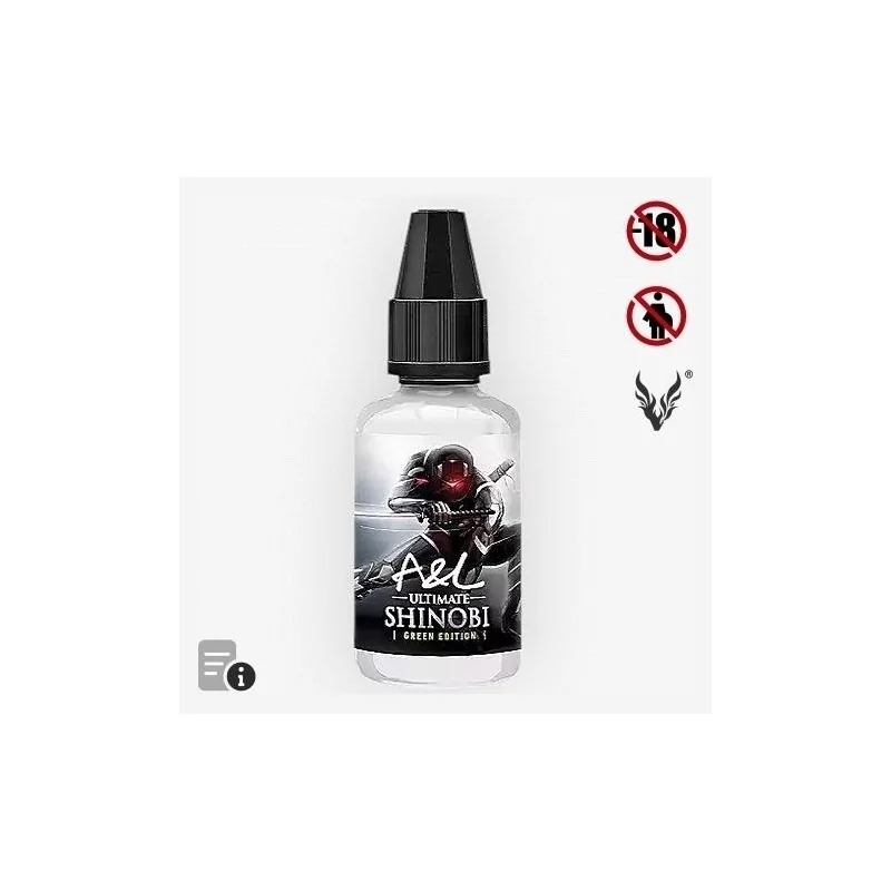 Arôme Shinobi Green Edition 30ml de A&L Ultimate