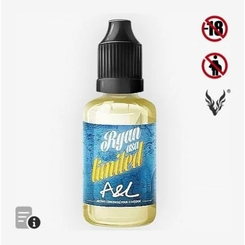Arôme Ryan USA Limited 30ml de A&L Arôme Ryan USA Limited 30ml de A&L