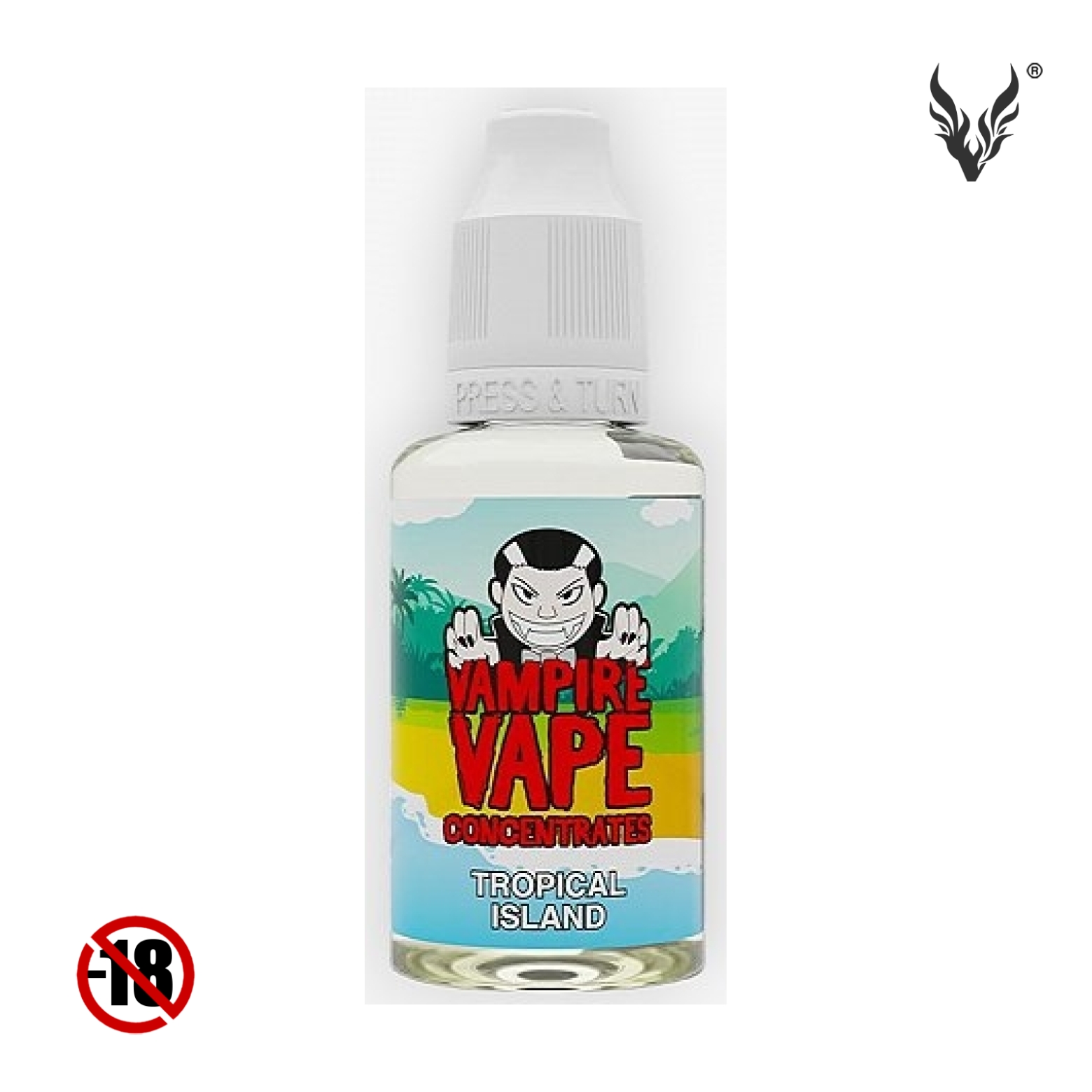 elfbar elfa master akku Concentré Tropical Island 30ml main image 1