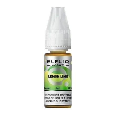 E-liquide Lemon Lime Sels de Nicotine 10ml de ElfLiq par ElfBar