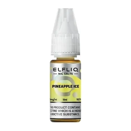 E-liquide Pineapple Ice Sels de Nicotine 10ml de ElfLiq par ElfBar