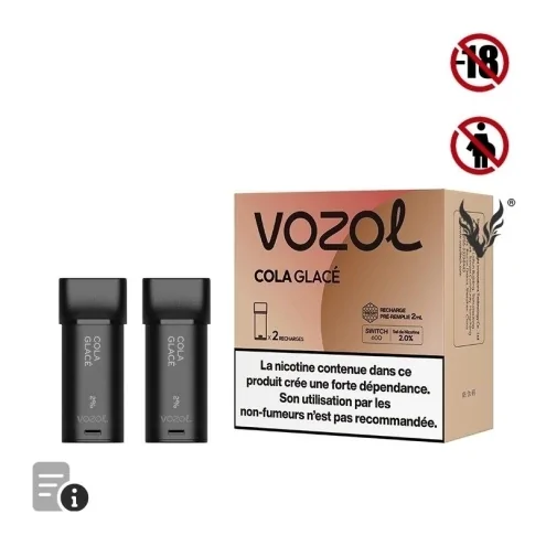 Cartouche Switch Cola Glacé de Vozol Cartouche Switch Cola Glacé de Vozol
