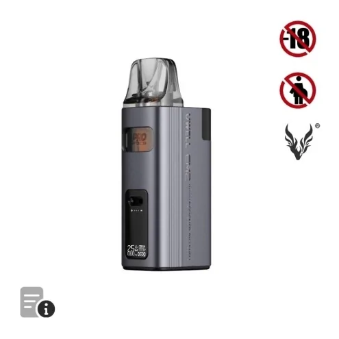 Pod EM2 Shiny Gray de Uwell Pod EM2 Shiny Gray de Uwell