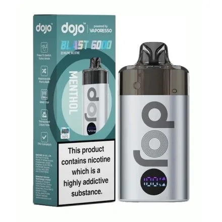 Puff Blast 6000 Menthol Dojo de Vaporesso